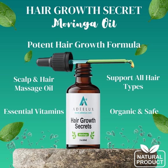 Hair Growth Olive Moringa Oil - Picture 8 of 8